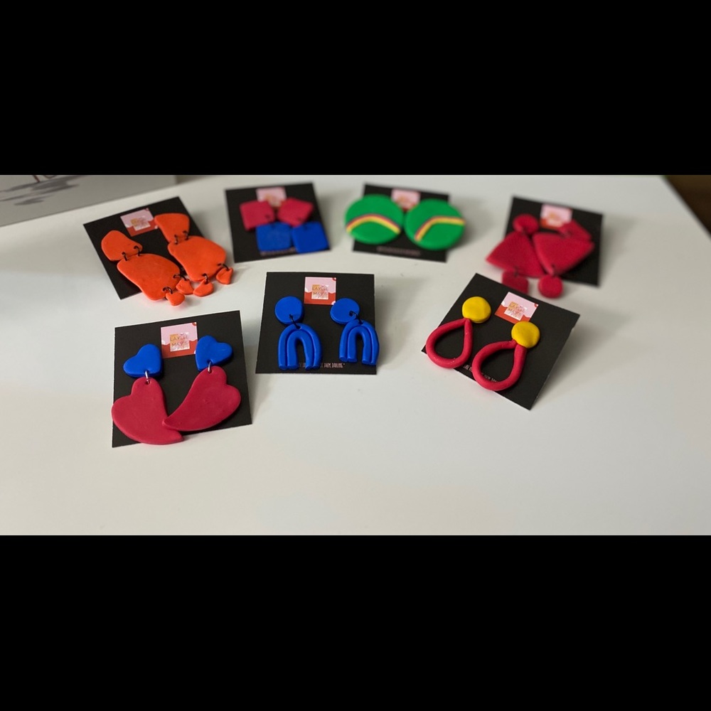 Boutique Clay Fashion Earrings